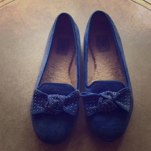 Ugg Ballet Flats in Periwinkle